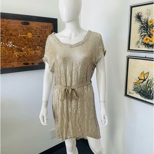 Diane Von Furstenberg Sequin Dress Size 0